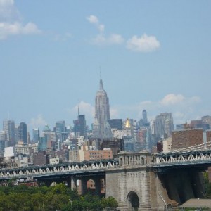 Empire State desde Brooklyn Bridge