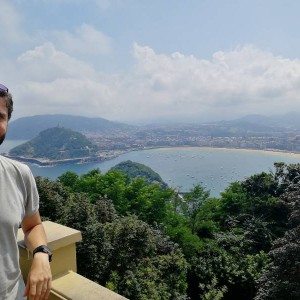 Vistas desde el monte Igueldo - San Sebastián